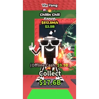 YIN YANG CHILLIN CHILI 525M/S