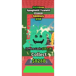 RAINBOW SPAGHETTI TUALETTI 600M/S