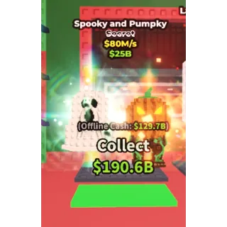 SPOOKY AND PUMPKY 80M/S