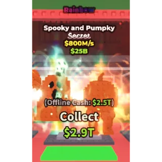 RAINBOW SPOOKY AND PUMPKY 800M/S