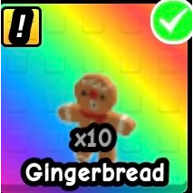 GINGERBREAD X10 BUILD A ZOO