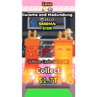 LAVA GARAMA AND MADUNDUNG 650M/S