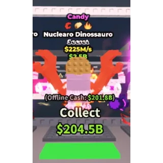 CANDY NUCLEARO DINOSSAURO 225M/S