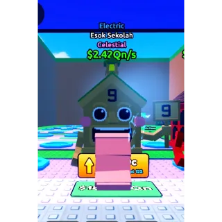 ELECTRIC ESOK SEKOLAH 2.42QN/S ESCAPE TSUNAMI FOR BRAINROTS