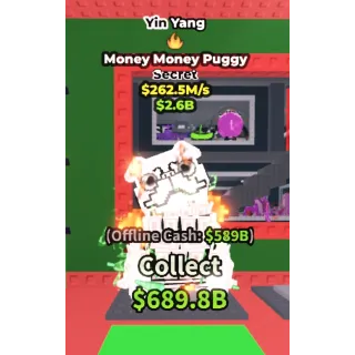 YIN YANG MONEY MONEY PUGGY 262.5M/S