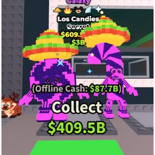 GALAXY LOS CANDIES 609.5M/S