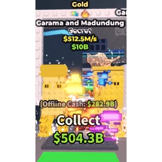 GOLD GARAMA AND MADUNDUNG 512.5M/S