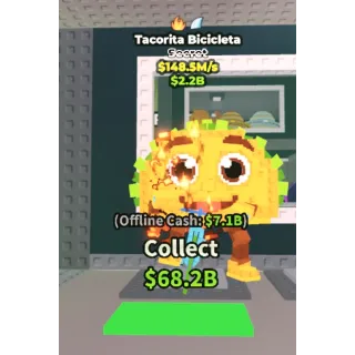 TACORITA BICICLETA 148.5M/S