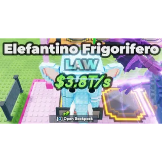 ELEFANTINO FRIGORIFERO MAX LEVEL BE A LUCKY BLOCK