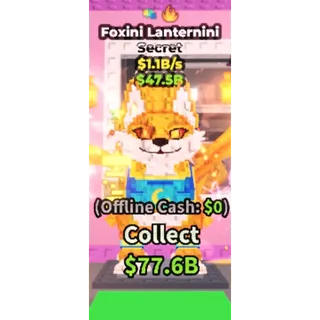 FOXINI LANTERNINI 1.1B/S