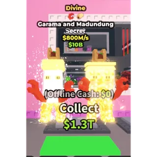 DIVINE GARAMA AND MADUNDUNG 800M/S