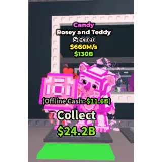 CANDY ROSEY AND TEDDY 660M/S