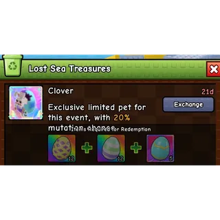 MATERIAL FOR CLOVER BUILD A ZOO