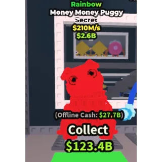 RAINBOW MONEY MONEY PUGGY 210M/S