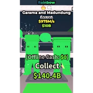 RAINBOW GARAMA AND MADUNDUNG 975M/S