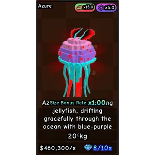 AZURE JELLYFISH BUILD A ZOO DIVINE PET