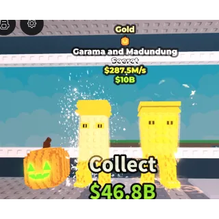 GOLD GARAMA AND MADUNDUNG 287.5M/S