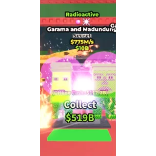 RADIOACTIVE GARAMA AND MADUNDUNG 775M/S