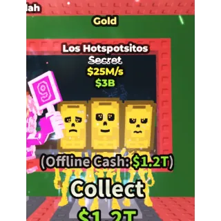GOLD LOS HOTSPOTSITOS 25M/S