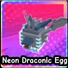 NEON DRACONIC EGG BUILD A ZOO