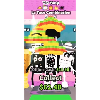 YIN YANG LA TACO COMBINASION 1B/S 