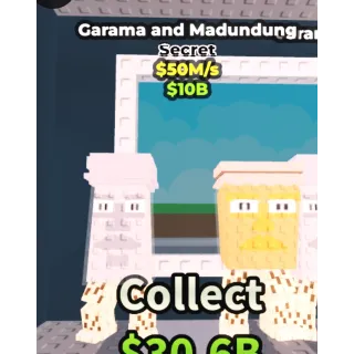 GARAMA AND MADUNDUNG 50M/S