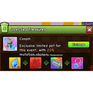 MATERIAL FOR CASPIN LIMITED PET BUILD A ZOO