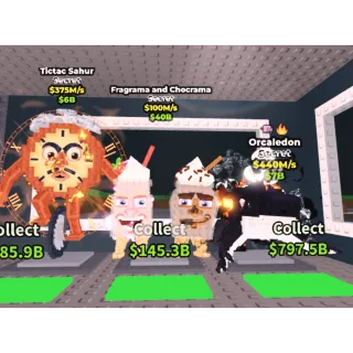 Fragrama and Chocrama 100m/s