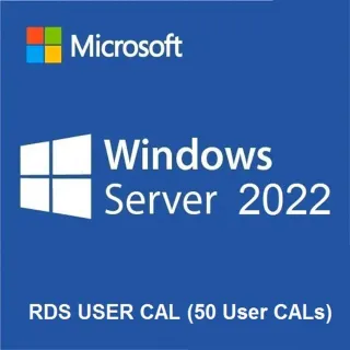 Windows Server 2022 RDS CAL 50 User License Key Only