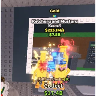 Ketchuru and Musturu Gold 223M