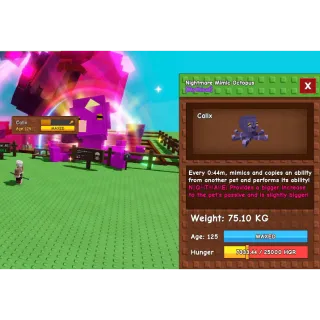 Mimic Nightmare 75kg