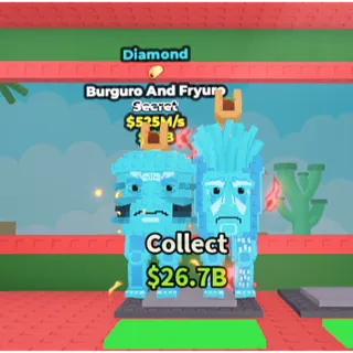 Burguro and Fryuro Dinamond 525M