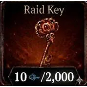 x2000 Raid Key Sailor