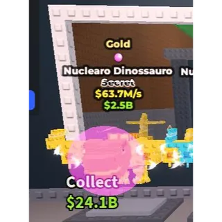 Nuclearo Dinossauro Gold 63M