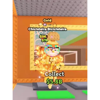 Chicleteira Bicicleteira Gold 56M