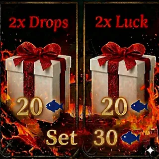 Set x2 Drop+Luck Sailor