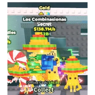 Los Combinasion Gold 138M
