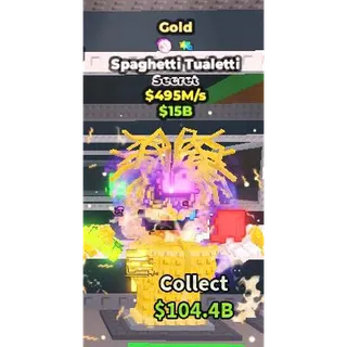 Spagetti Tualetti Gold 495M