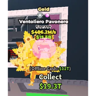 Ventoliero Pavonero Gold 406M