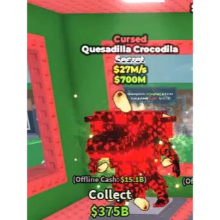 Quesadilla Crocodila Curset