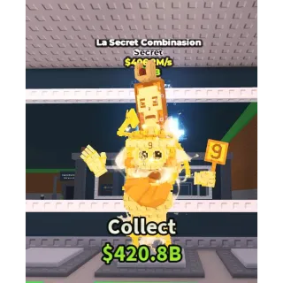 La Secret Combinasion Gold 406M