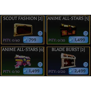 250x Scout Fashion 2 Crates AOTR | Attack on Titan Revolution