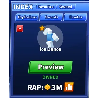 ice dance duo emote 3M rap