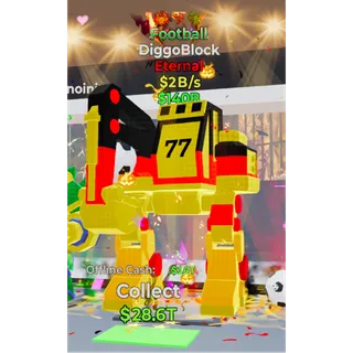 DIGGOBLOCK FOOTBALL - FORTNITE STEAL THE BRAINROT