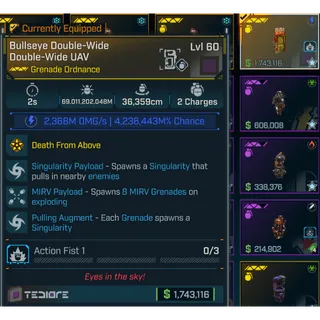 Modded Grenade Ordnance