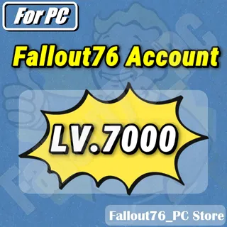 fallout76 Account lv.7000