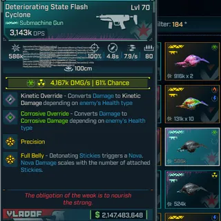 LV.70 Modded Submachine Gun | PC/XBOX/PS 