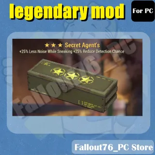 Secret agent's legendary mod box