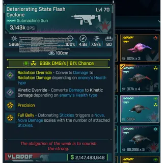 LV.70 Modded Submachine Gun | PC/XBOX/PS 