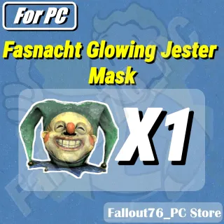 Fasnacht Glowing Jester Mask